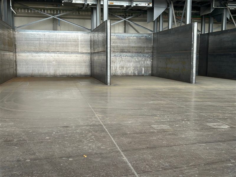 Bunkervakken in zware staalplaat